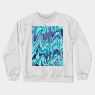 Ocean swirl Crewneck Sweatshirt